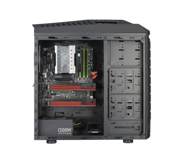 Cooler Master CM STORM TROOPER czarna z oknem - 268609 - zdjęcie 7